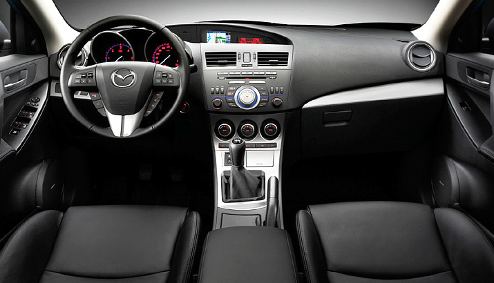 mazda3 2012 1,6 интерьер