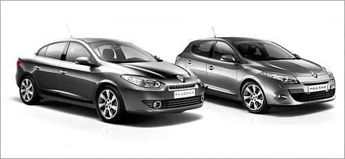 Renault Megane  Renault Fluence